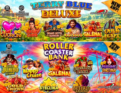 Nuovi arrivi Nazionale Elettronica: Roller Coaster Bank e Terry Blue Deluxe